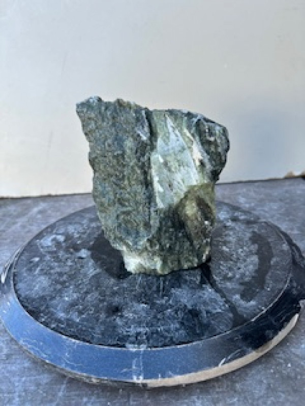 Speckstein; Einzelst�ck; Brasilien; Premiumgr�n; 3,340 kg