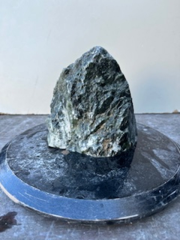Speckstein; Einzelst�ck; Brasilien; Premiumgr�n; 3,700 kg