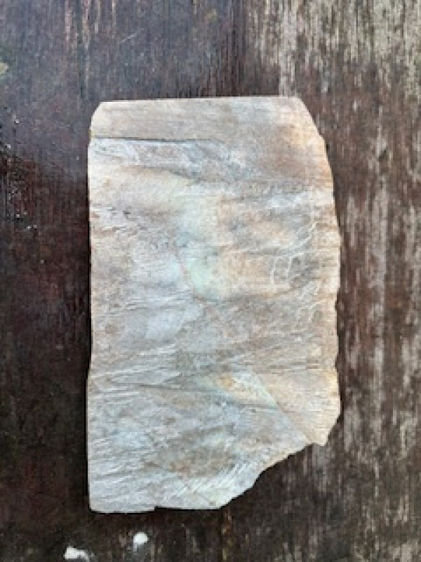 Speckstein; einseitige Scheibe; Farb-Mix; 2,760 kg