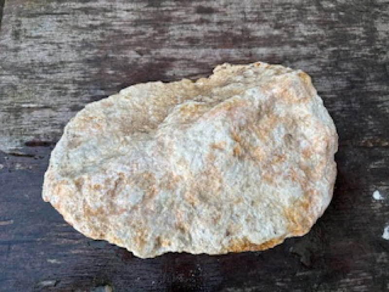 Speckstein; halbe Scheibe; Farb-Mix; 4,140 kg