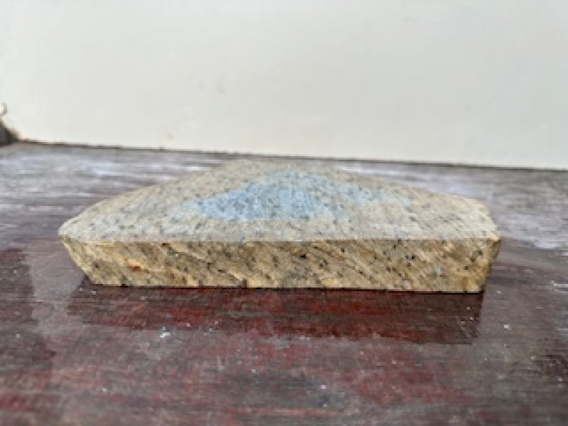 Speckstein; Scheibe; Einzelst�ck; Farb Mix; 1,500 kg