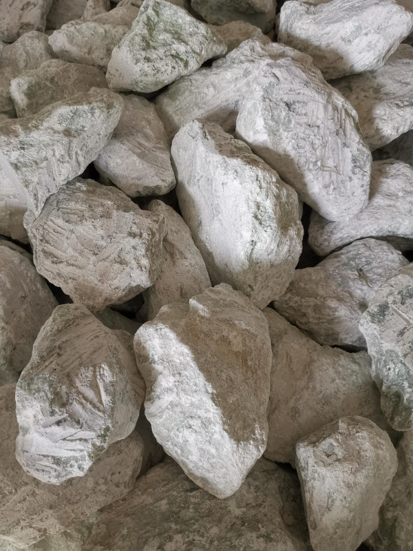 Speckstein, Indien, trkis-grn, 5 kg
