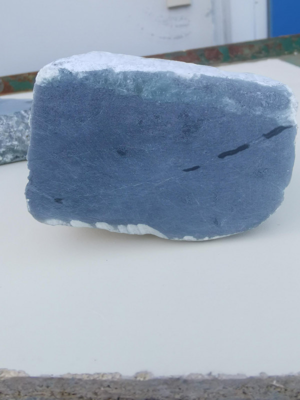 Speckstein; Brasilien; extra gr�n; 5 kg